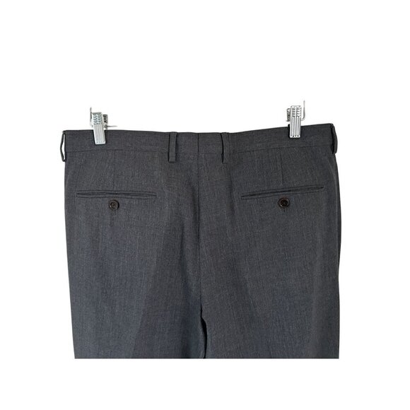 J.CREW Ludlow Slim Trousers Italian Wool Tolleglo 1900 Gray Pants Size 34/32 - Picture 4 of 9